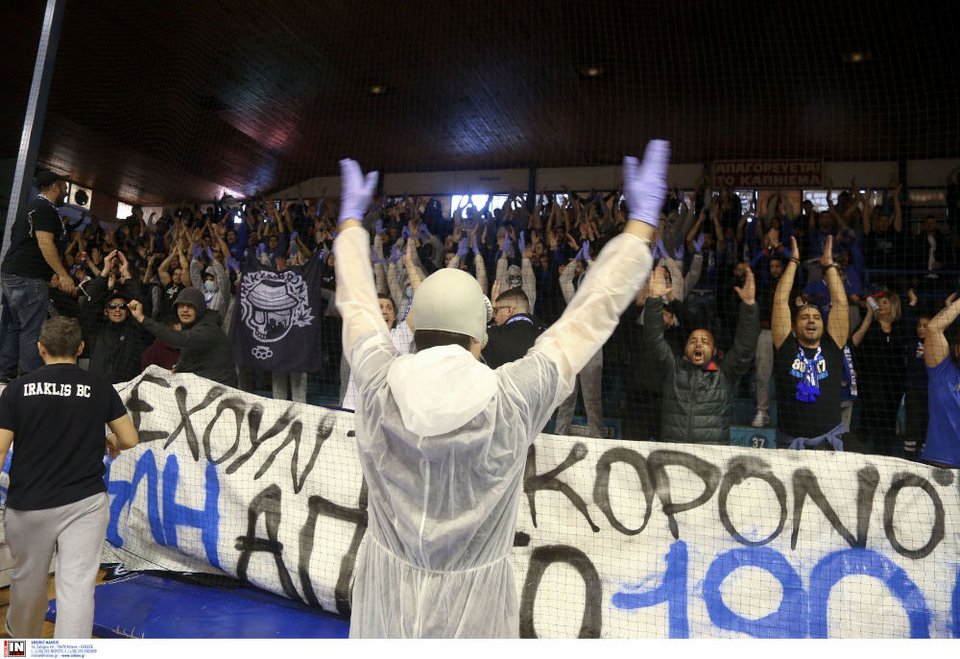 Οι φίλοι του Ηρακλή /Φωτογραφία: INTIME News