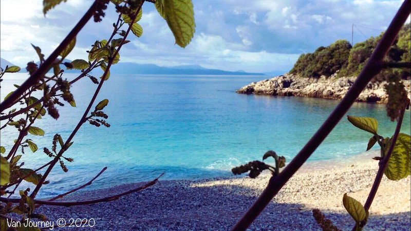 Η παραλία Αμμούσα της Λευκάδας