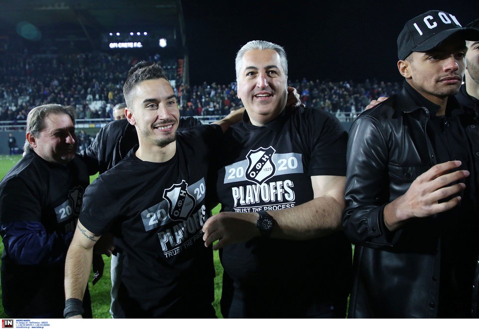 Ο Νίκος Κοροβέσης και ο Μιχάλης Μπούσης