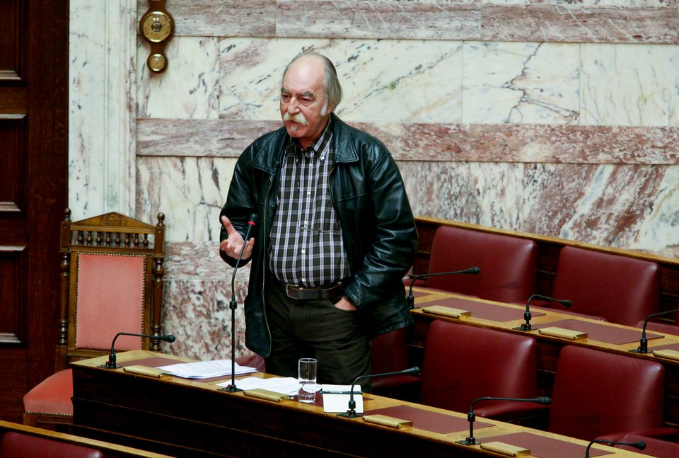 Ο Περικλής Κοροβέσης ως βουλευτής του ΣΥΡΙΖΑ, το 2007 -Φωτογραφία: Eurokinissi