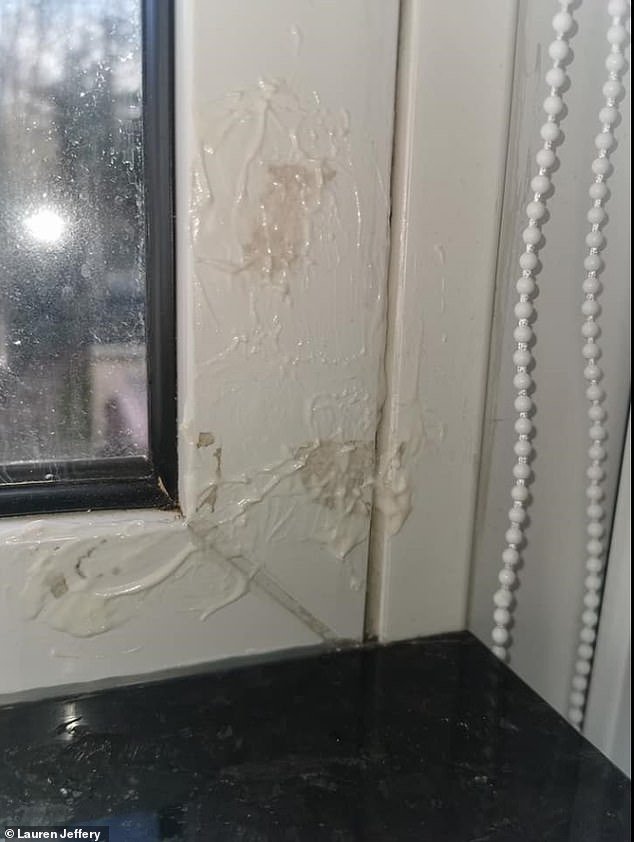 Όπως έγραψε, έβαλε λίγη μαγιονέζα επάνω στα σημεία όπου υπήρχαν υπολείμματα αυτοκόλλητου και την άφησε μια μισή ώρα