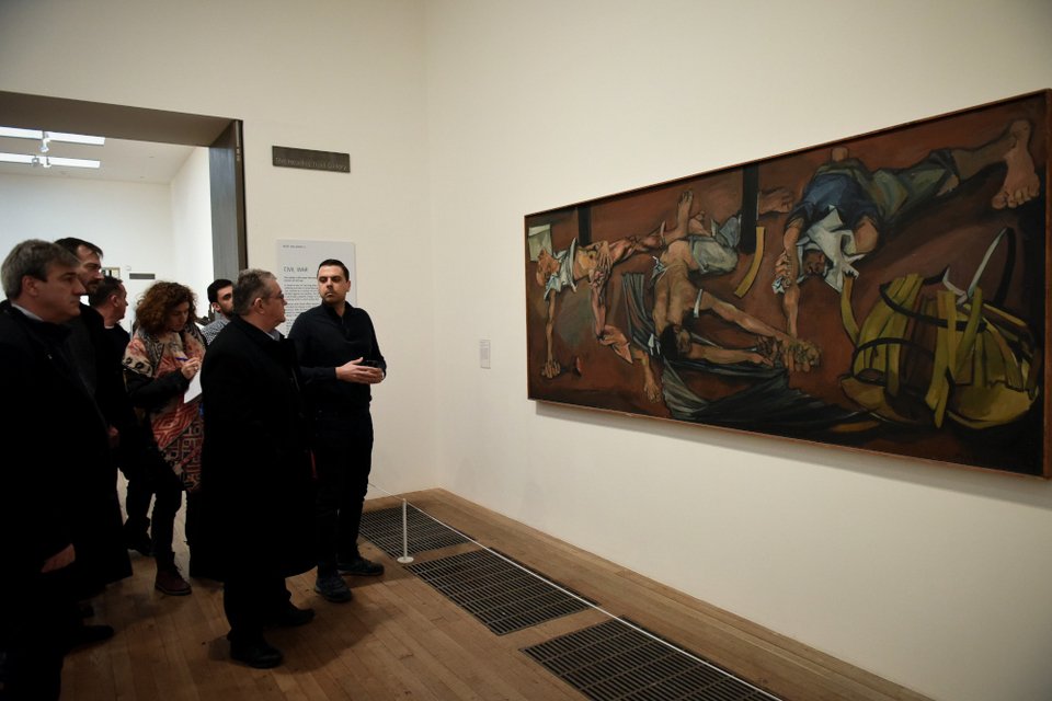 Στο Λονδίνο ο Δ. Κουτσούμπας -Φωτογραφία: Eurokinissi