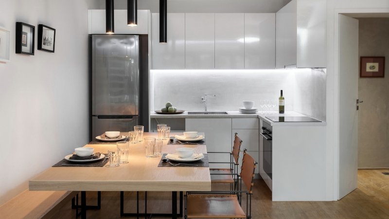 Μία από τις κουζίνες του Urban Stripes