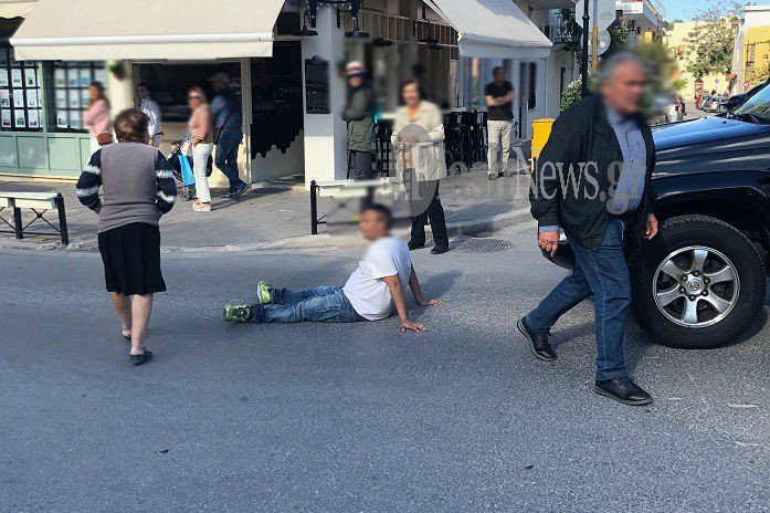 Μποτιλιάρισμα στο σημείο που ξάπλωσε ο νεαρός