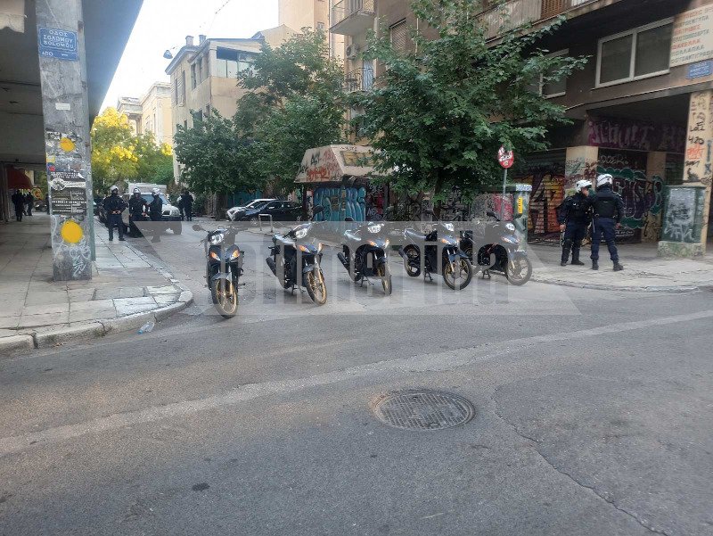 Yπό κατάληψη κτίριο στα Εξάρχεια
