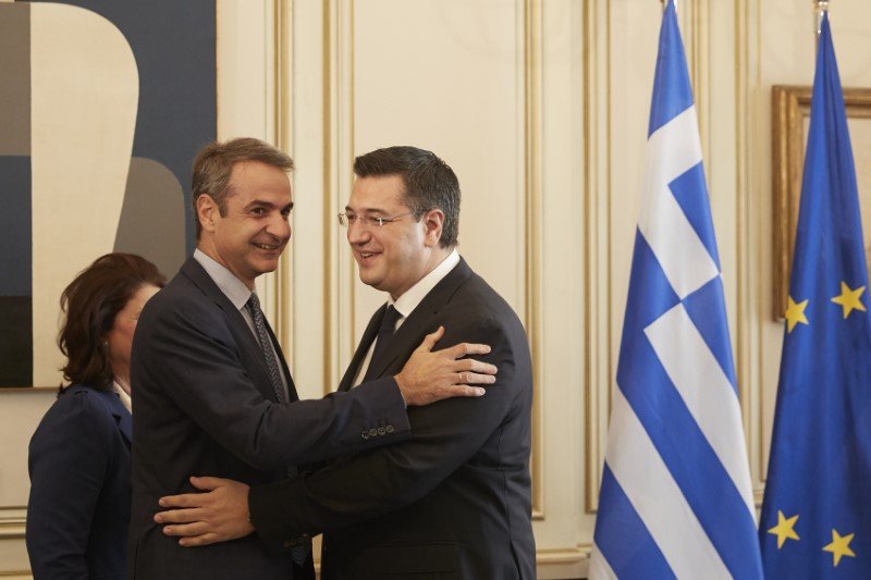 Κυριάκος Μητσοτάκης και Απόστολος Τζιτζικώστας