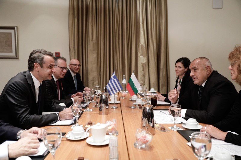 Συνάντηση Κυριάκου Μητσοτάκη με Μπόικο Μπορίσοφ