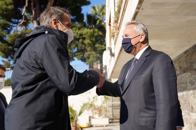 Κυριάκος Μητσοτάκης και Μάκης Βορίδης