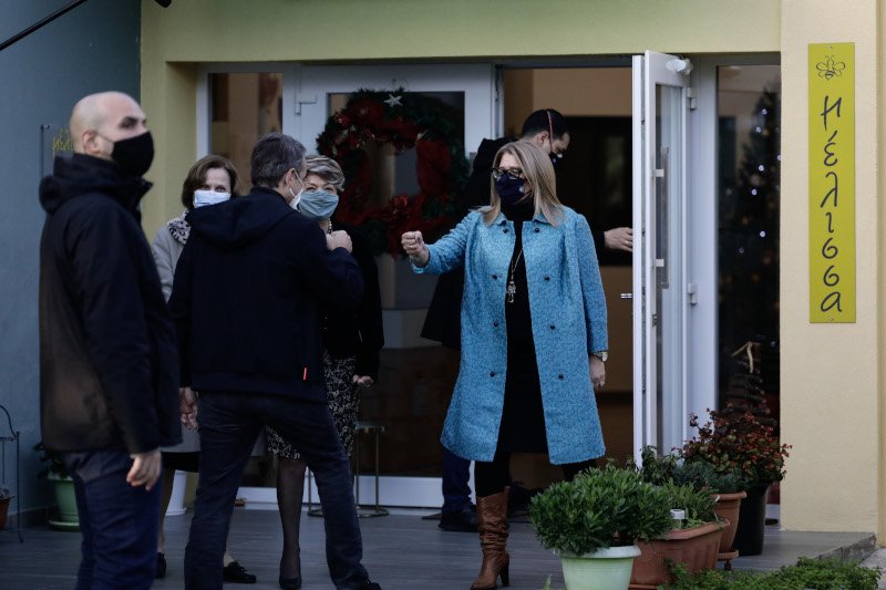 Στο Ορφανοτροφείο «Η Μέλισσα» ο Κυριάκος Μητσοτάκης