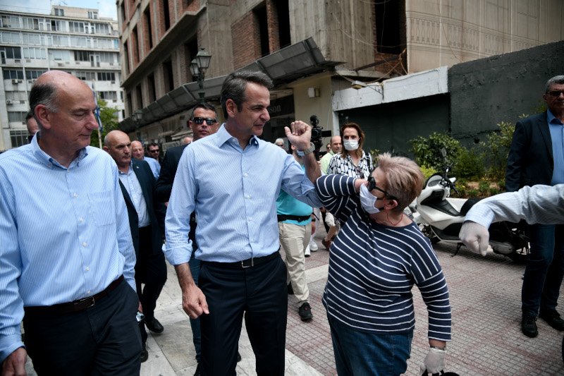 Κυριάκος Μητσοτάκης Πειραιάς πολίτες