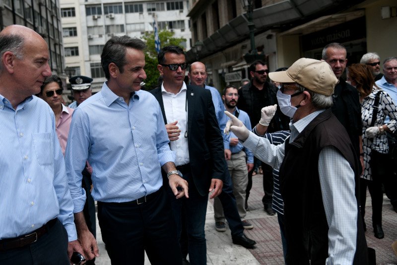 Κυριάκος Μητσοτάκης Πειραιάς πολίτες