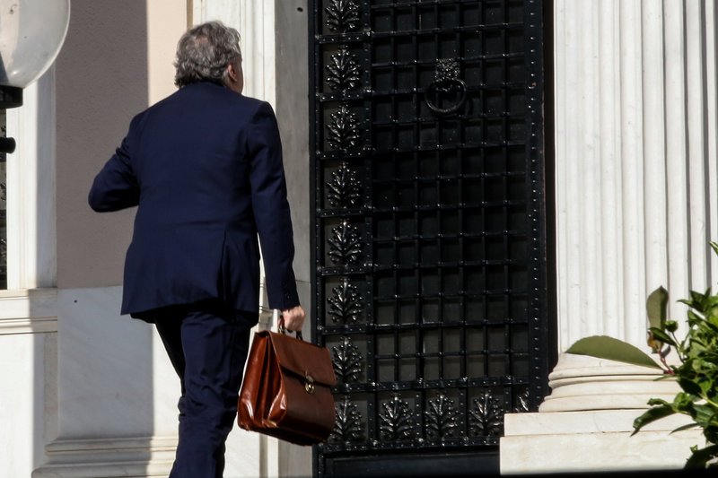Ο υπουργός Εξωτερικών Γιώργος Κατρούγκαλος στο Μαξίμου για το ΚΥΣΕΑ