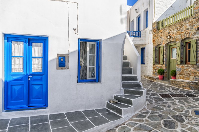 Σοκάκι στην Κύθνο