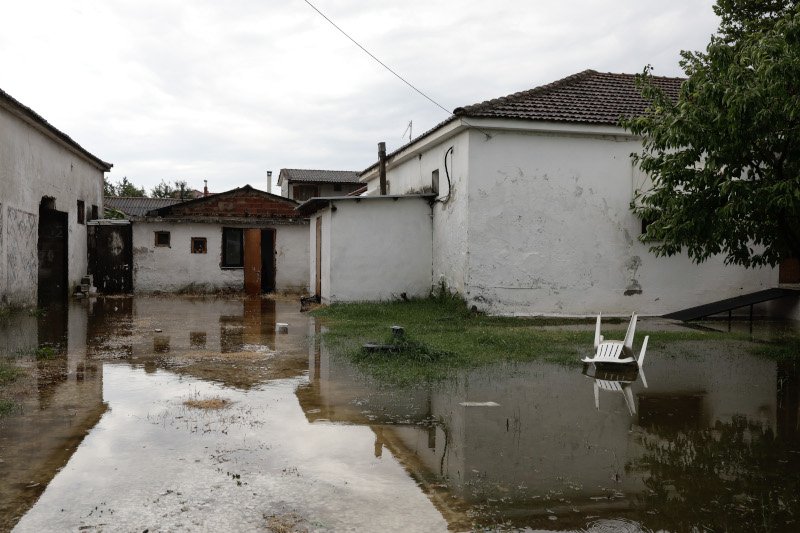 Μεγάλες καταστροφές άφησε πίσω της η κακοκαιρία «Θάλεια» στον Δήμο Λαγκαδά