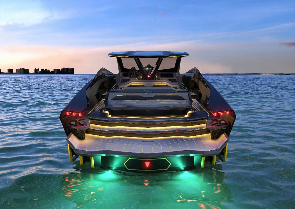 Το σκάφος της Lamborghini έχει 4.000 ίππους