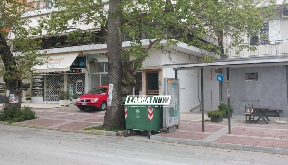 Το σημείο που έγινε το τροχαίο ατύχημα