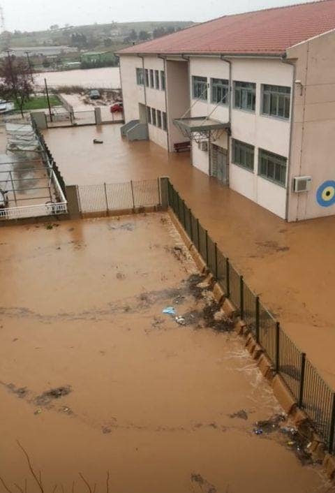 Πλημύρες στην περιοχή, φωτογραφία e-evros.gr