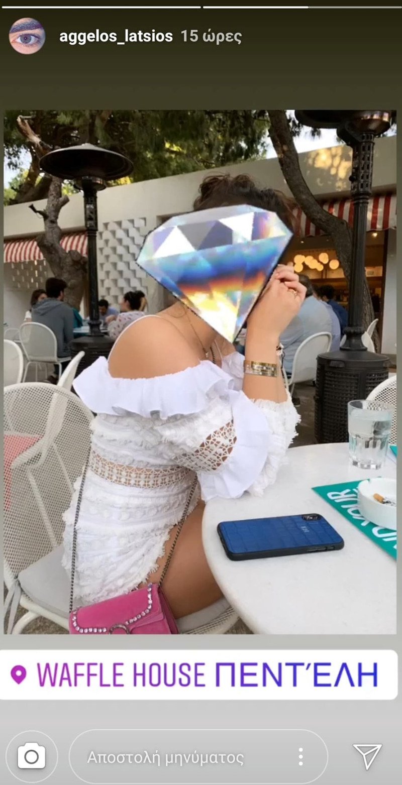 Η φωτογραφία του Άγγελου Λάτσιου στο Instagram