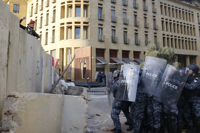 Επεισόδια στο κέντρο του Λιβάνου