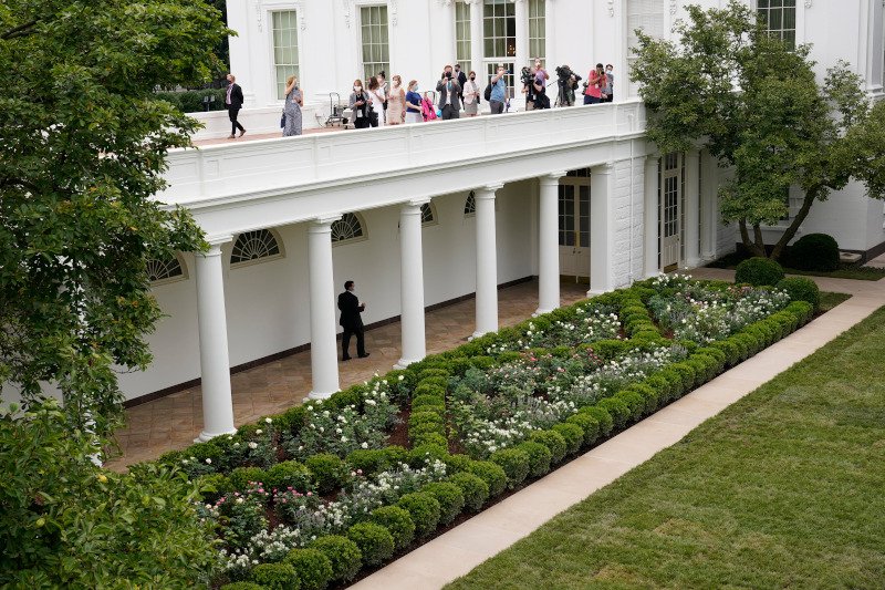 Κήπος Rose Garden Λευκός Οίκος