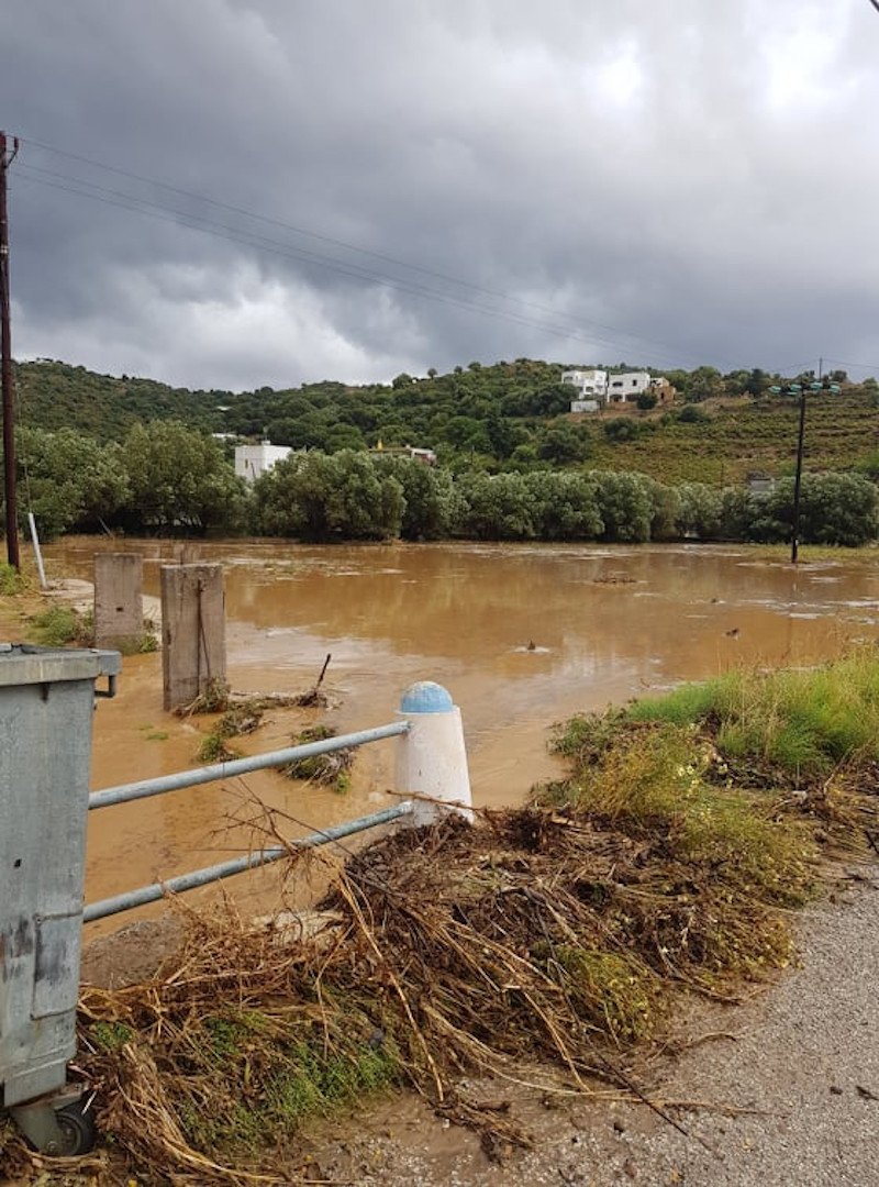 Θεομηνία στη Λέρο