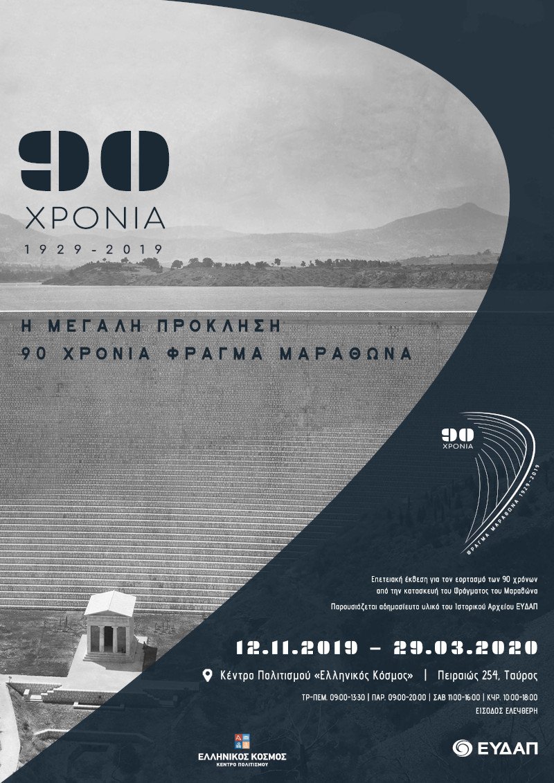 Η αφίσα της Επετειακής Έκθεσης της ΕΥΔΑΠ