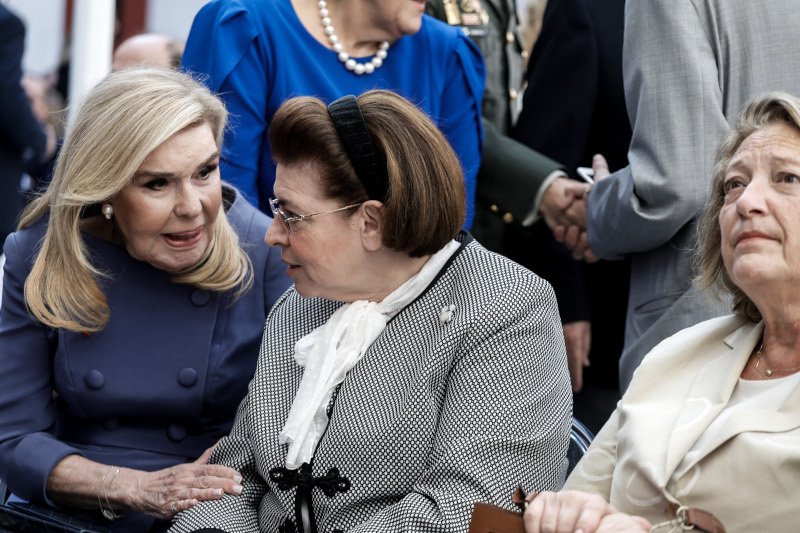 Μαριάννα Βαρδινογιάννη και Λίνα Μενδώνη