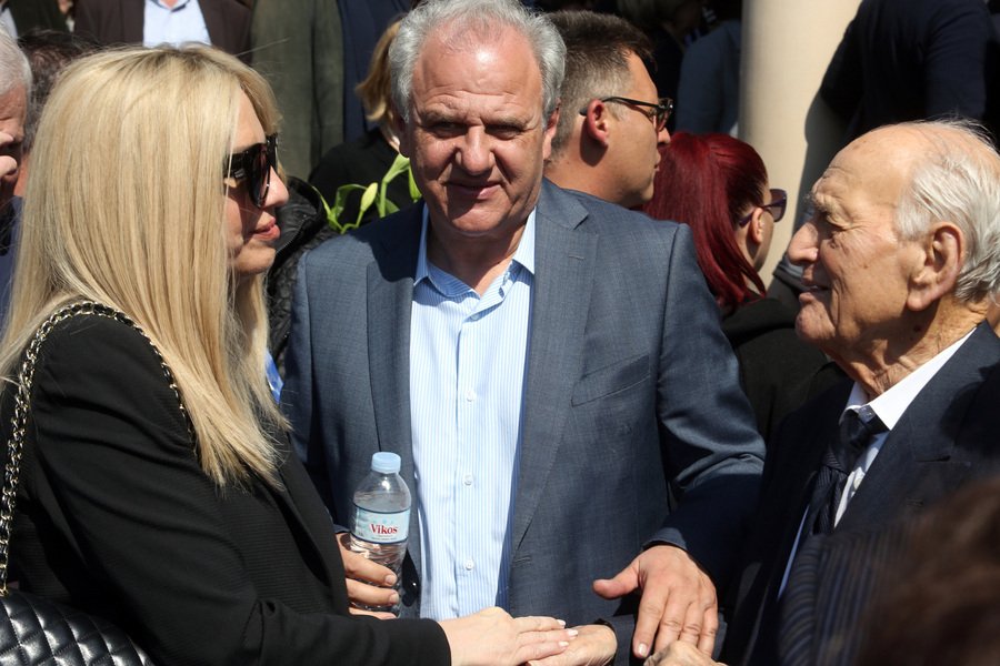 Αντώνης και Ηλίας Λιβάνης με την Φώφη Γεννηματά