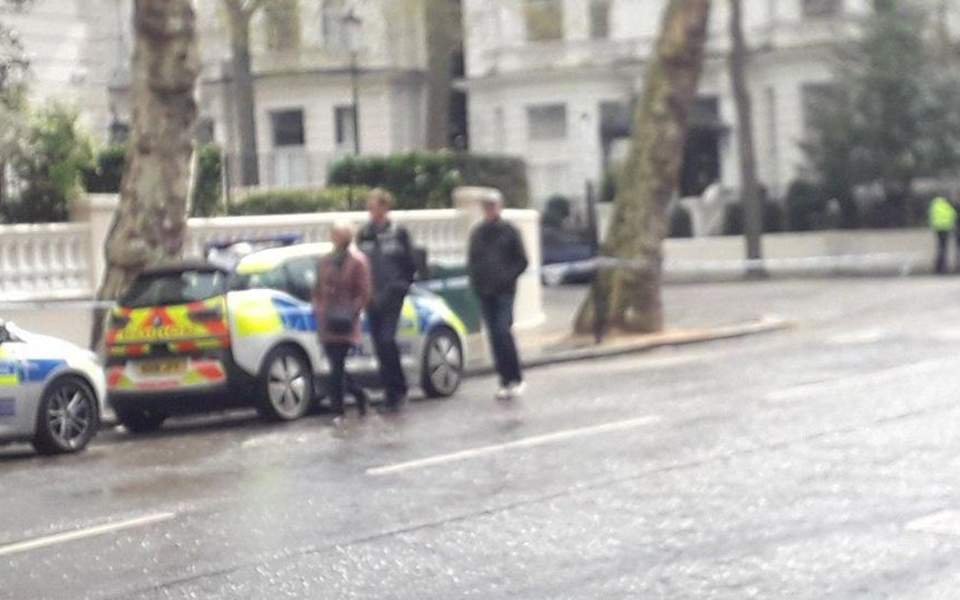 Εικόνα από το σημείο του συμβάντος