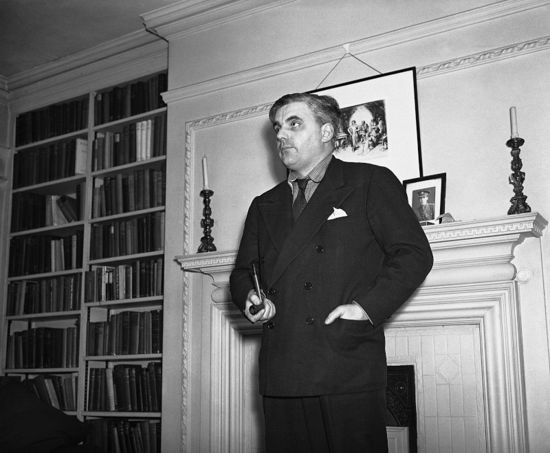 Ο Λόρδος Boothby στο γραφείο του στο Λονδίνο, το 1941