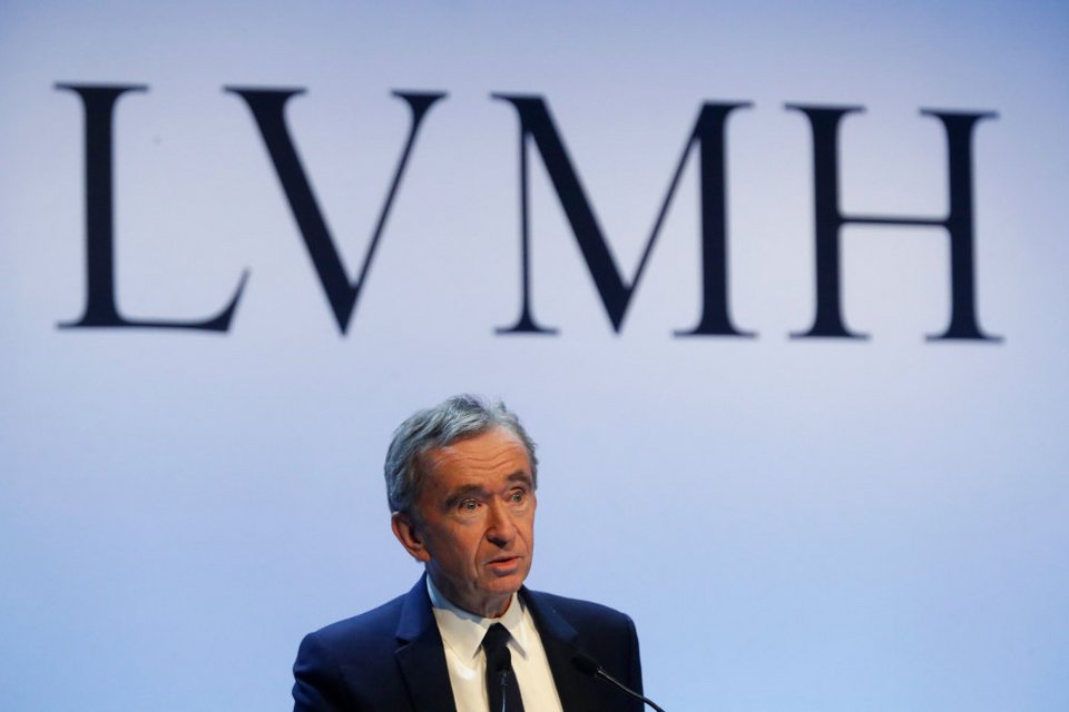 Ο επικεφαλής της LVMH, Αρνό Μπερνάρ