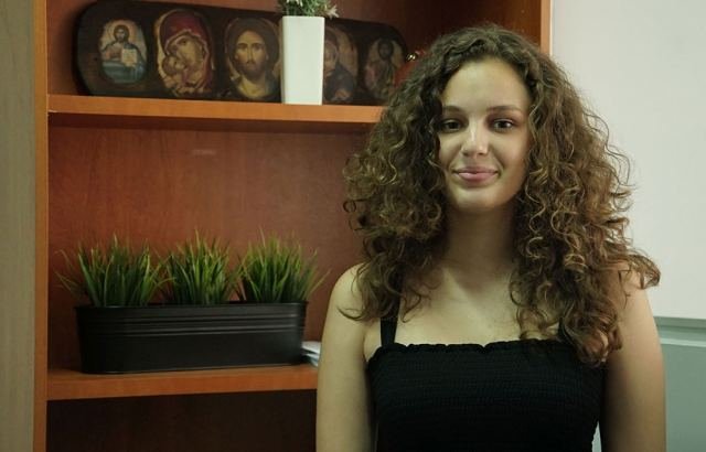 Η Μαρία Τσαμαδιά περνά δεύτερη στην Ιατρική Σχολή στη Λάρισα / Φωτογραφία: Lamiareport