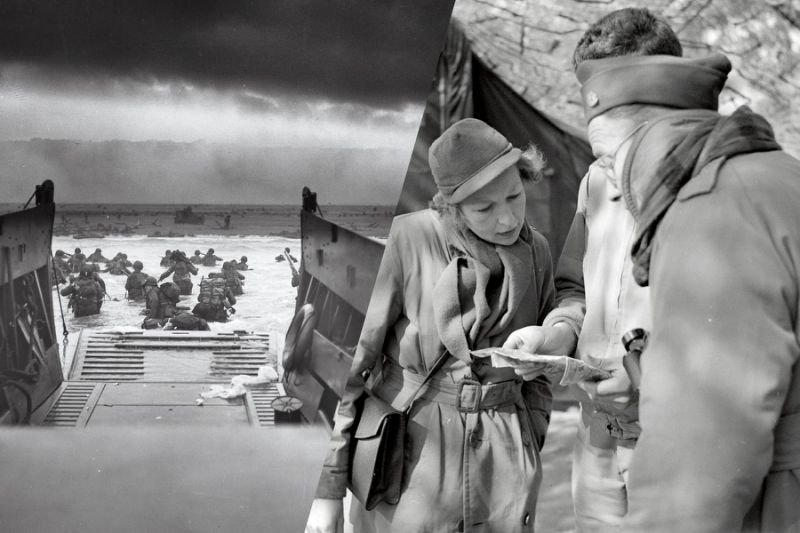 Απόβαση D-day -Η Μάρθα Γκέλχορν στην πρώτη γραμμή, 1944, Φωτό Imperial War Museum