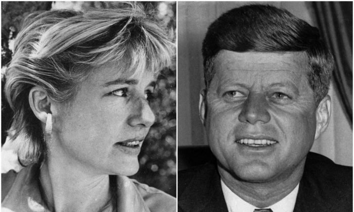 Μέρι Μέγιερ και JFK/ Φωτό ΑΡ