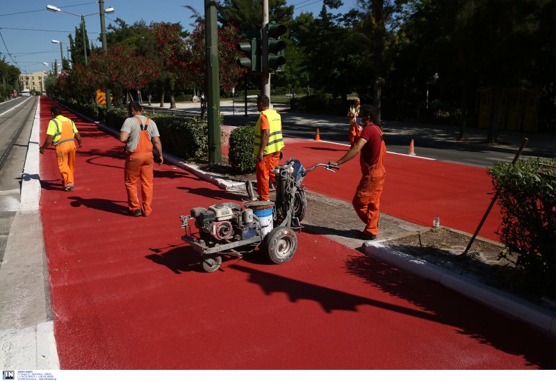 Μεγάλος Περίπατος της Αθήνας εργασίες