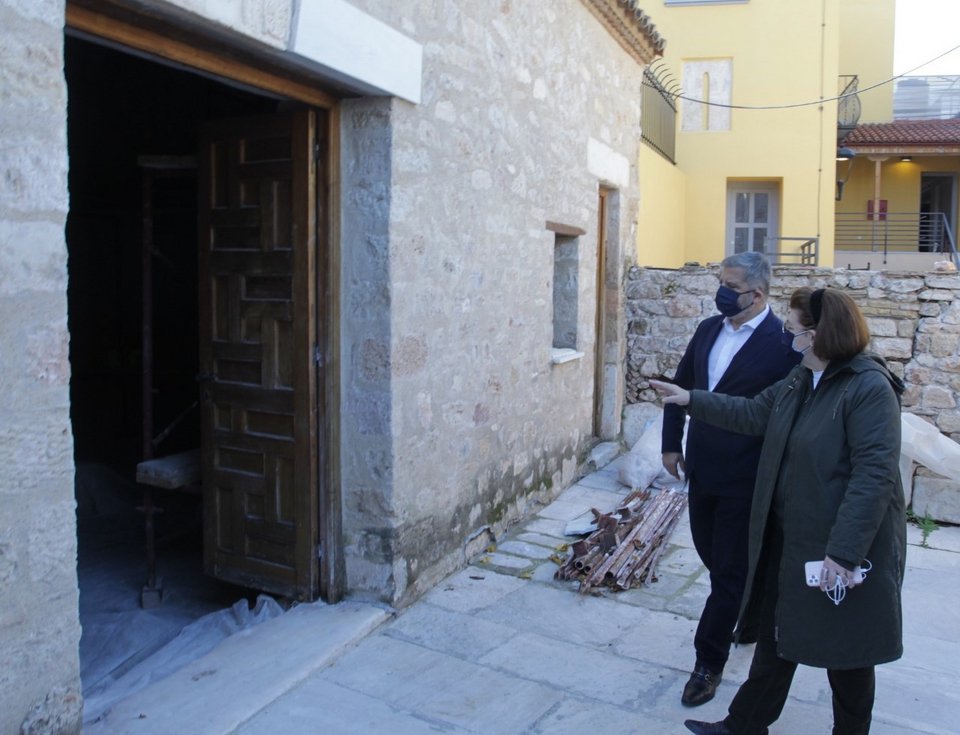 Λίνα Μενδώνη Γιώργο Πατούλη