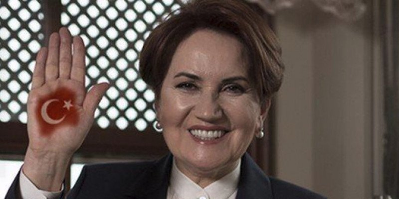 Η επικεφαλής του εθνικιστικού Καλού Κόμματος της Τουρκίας, Μεράλ Ακσενέρ