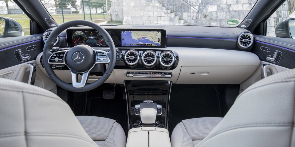 Το εντυπωσιακό εσωτερικό της Mercedes A-Class
