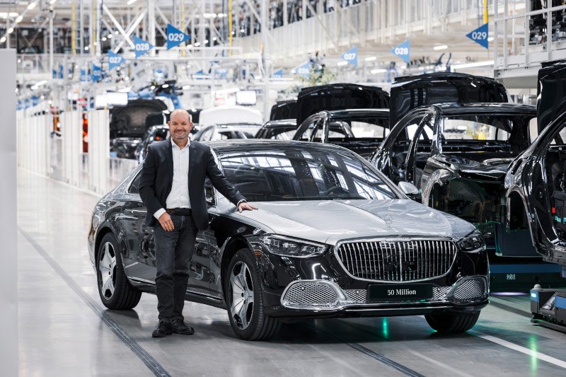 Mercedes: Ορόσημο στην παραγωγή επιβατικών αυτοκινήτων