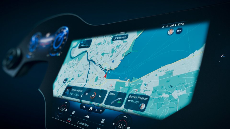 Με MBUX Hyperscreen η επερχόμενη ηλεκτρική Mercedes EQS
