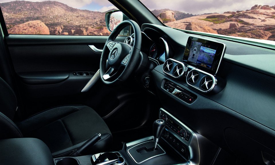 Mercedes X Class εσωτερικό