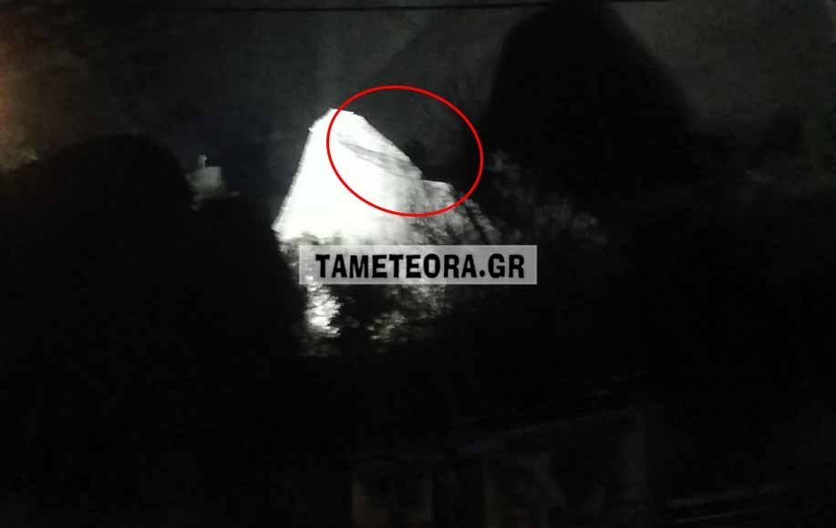 Αποκόλληση βράχου στα Μετέωρα