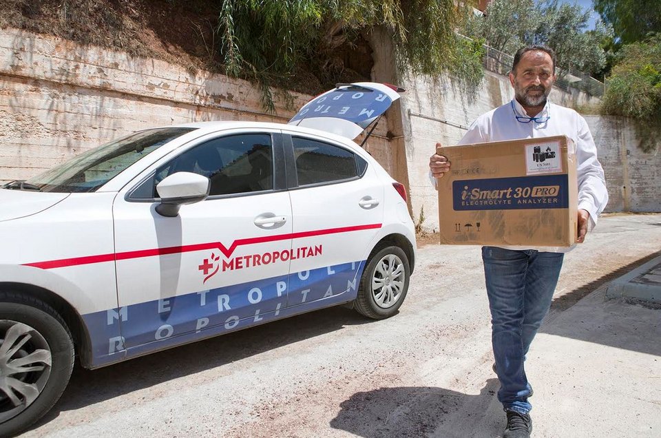 Δωρεά μηχανημάτων στο Κέντρο Υγείας του Δήμου Κρανιδίου από το Metropolitan Hospital