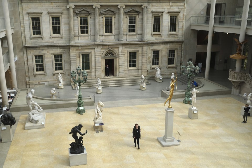 Το Metropolitan Museum στη Νέα Υόρκη αυτές τις μέρες / (AP Photo/Seth Wenig)