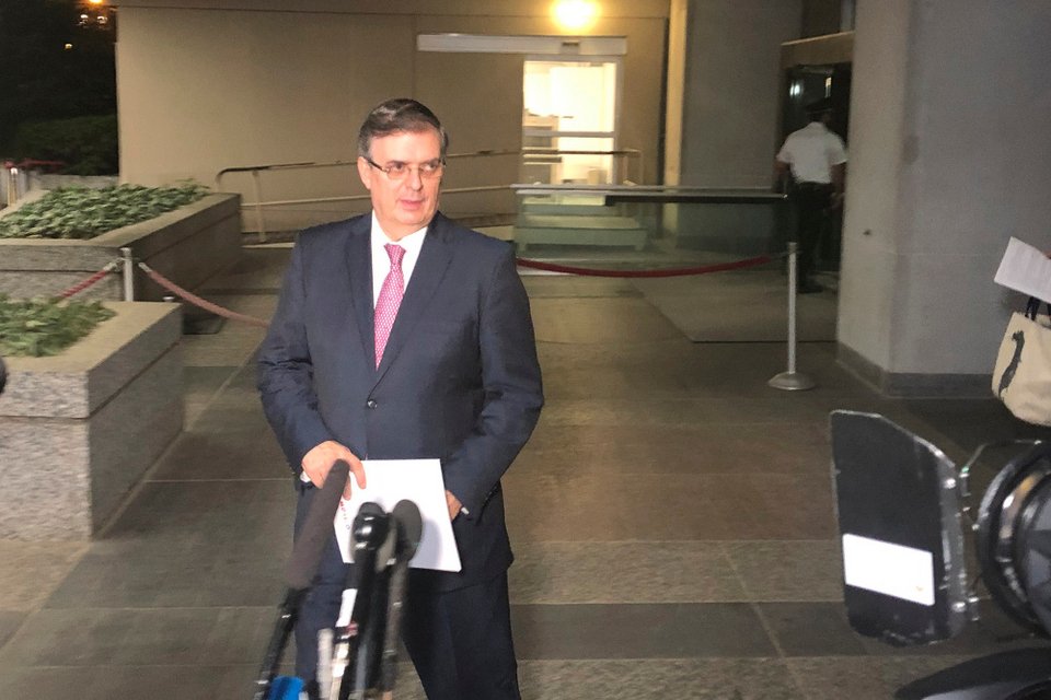 Ο Μεξικανός υπουργός Εξωτερικών Μαρσέλο Εμπράρδ