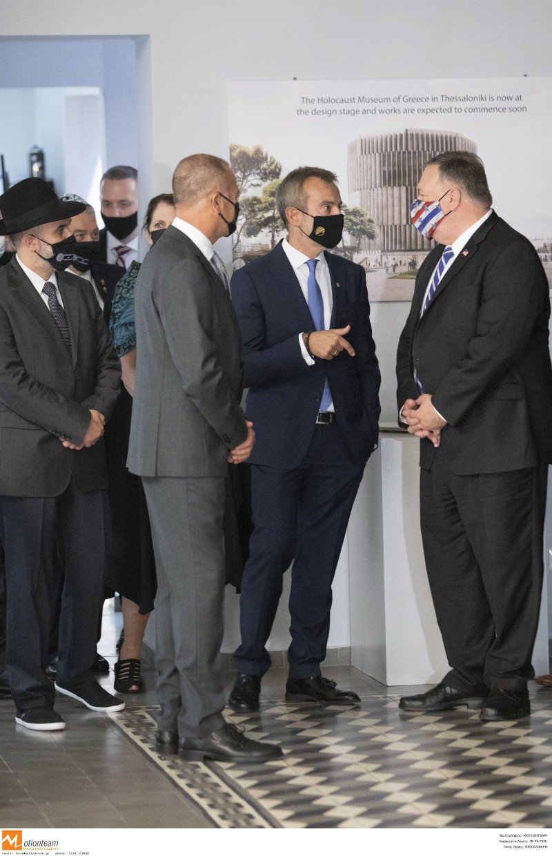 Ο Μάικ Πομπέο στο Εβραϊκό Μουσείο