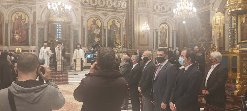 28η Οκτωβρίου δοξολογία στη Μητρόπολη Αθηνών