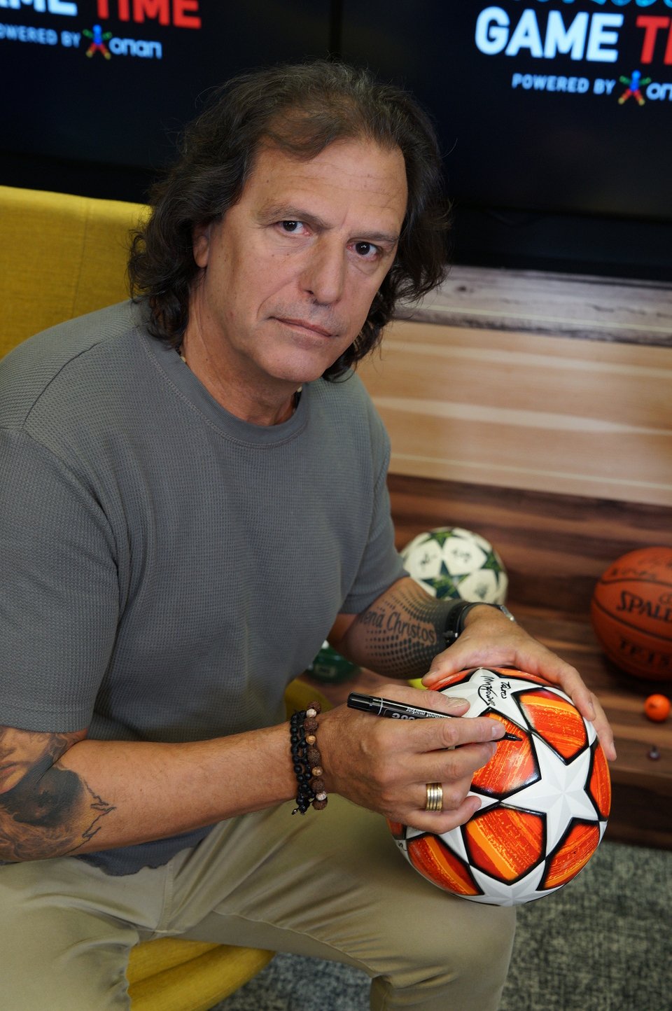 O Τάσος Μητρόπουλος στο Game Time του ΟΠΑΠ