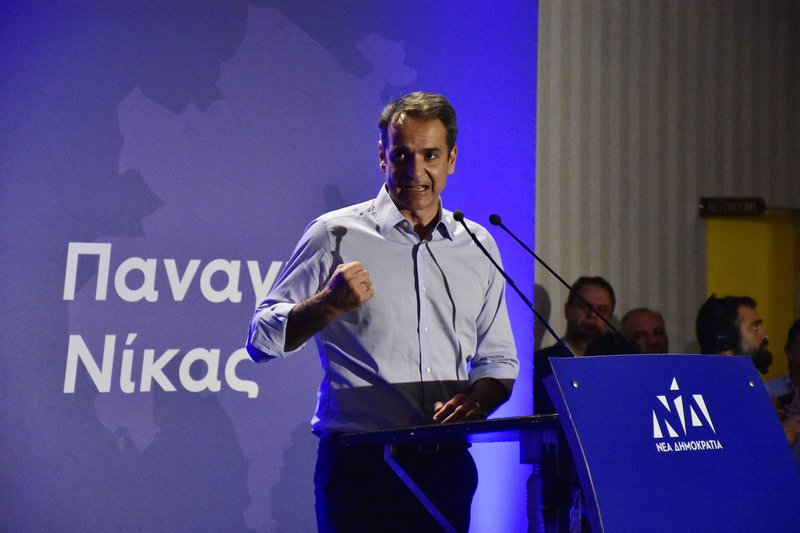 Ο Κ.Μητσοτάκης μιλάς στο Αργος