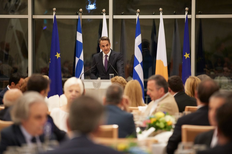 O Κυριάκος Μητσοτάκης -Φωτογραφία: Eurokinissi
